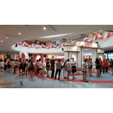 Balloon garland decoration for Shopping Mall